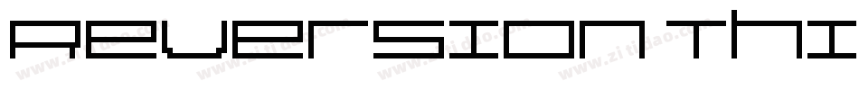 Reversion Thin字体转换